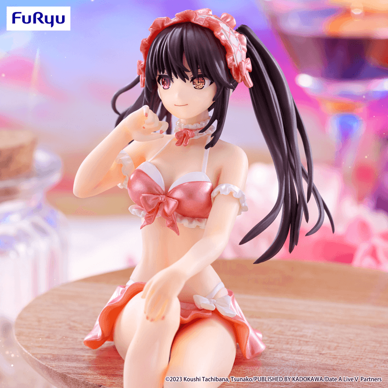 FuRyu Date A LiveⅤ Noodle Stopper Figure -Kurumi Tokisaki Swimsuit Pastel Red Color ver.- | 4571623506751