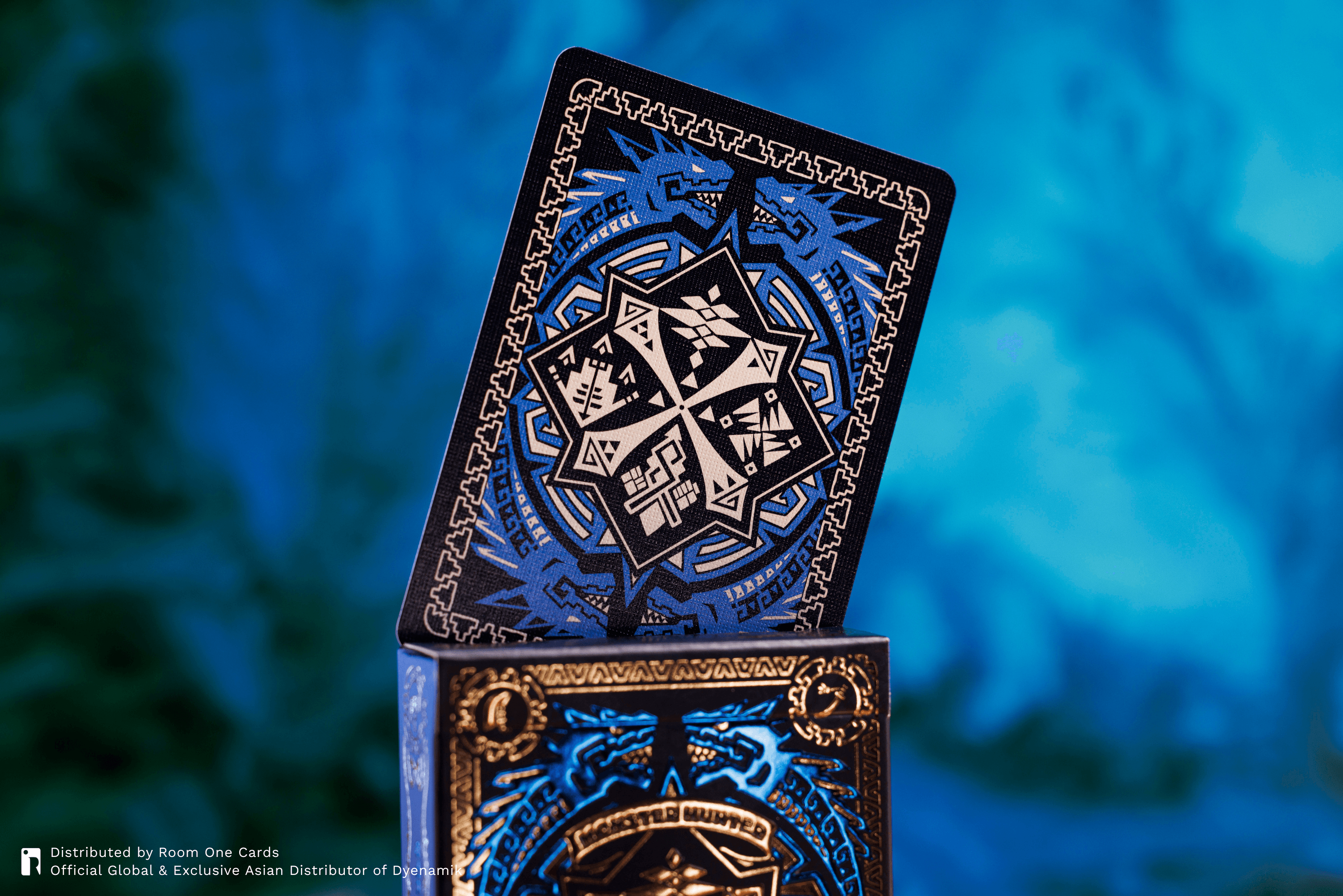 Monster Hunter Playing Cards - Collectors Edition Blue