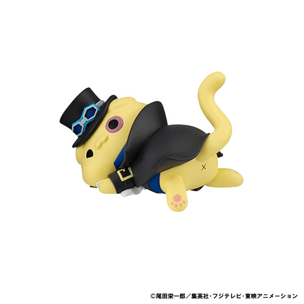 MEGA CAT PROJECT ONE PIECE Nyan Piece Nyan!Stickie! (Box of 8)