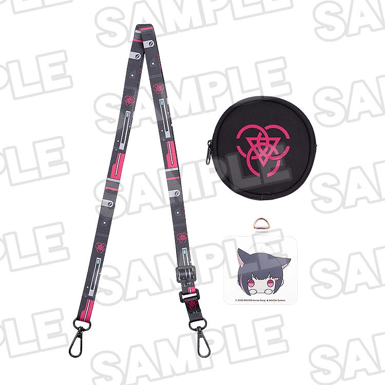 Blue Archive Holiday Saunter Mobile phone Lanyard Including Wallet (KAZUSA) | 4571697184619
