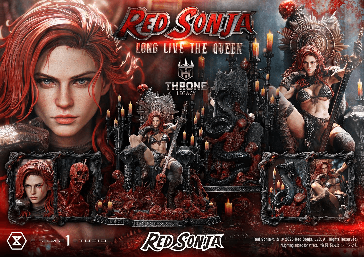 Throne Legacy Red Sonja Red Sonja : Long Live the Queen | 4582647122766
