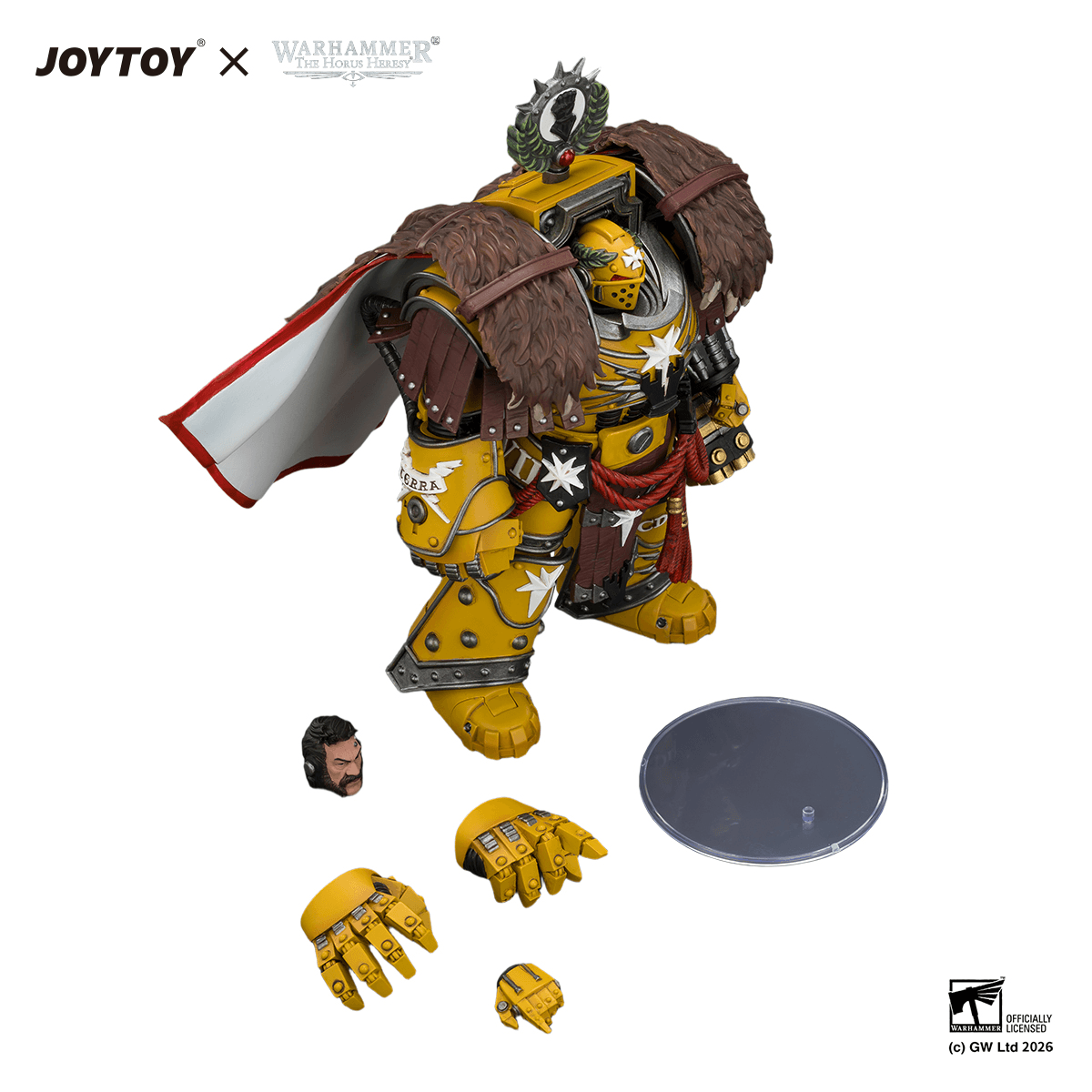 Imperial Fists Lord Castellan Evander Garrius, The Tyrant of Cthonia with the Subjugator and Incineratus | 6927054404209
