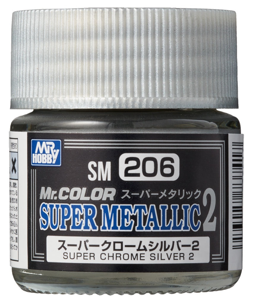 Mr Hobby Mr Color Super Metallic - Super Chrome Silver 2 | 4973028737417