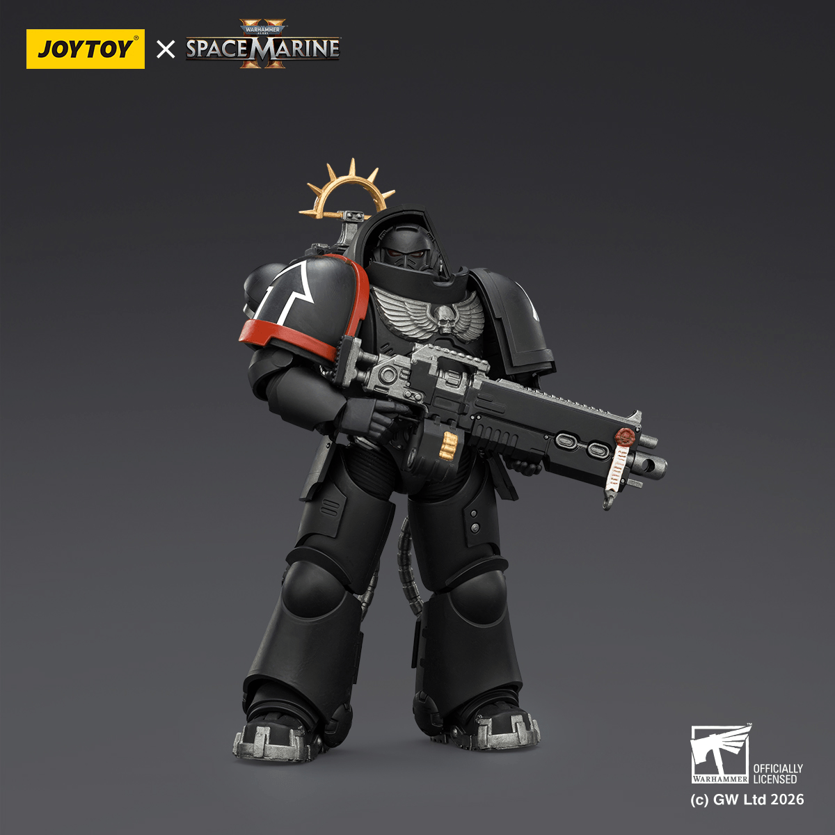 Game Edition Raven Guard Heavy Intercessor with Heavy Bolt Rifle and Bolt Pistol | 6927054403707