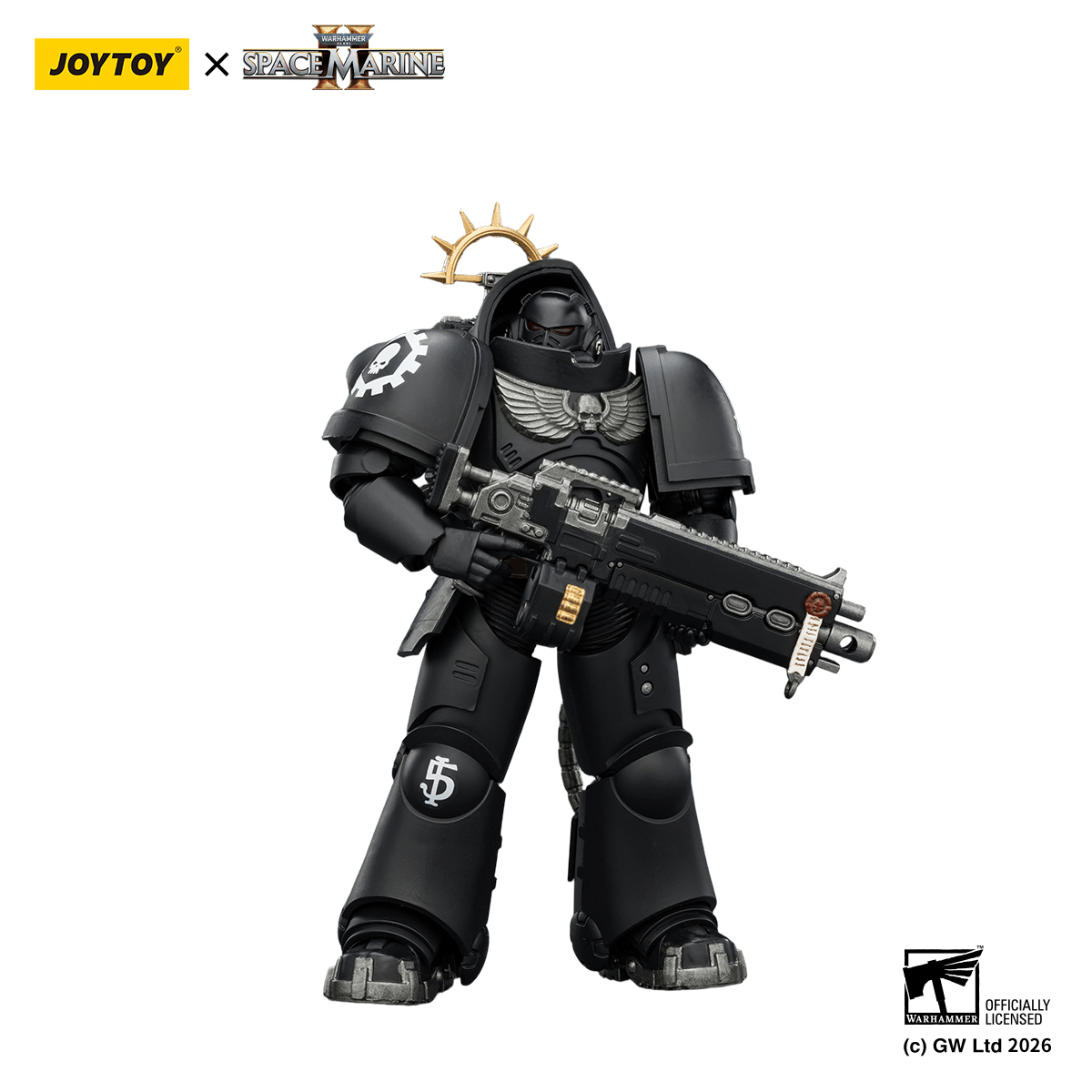 Game Edition Iron Hands Heavy Intercessor with Heavy Bolt Rifle and Bolt Pistol | 6927054403714
