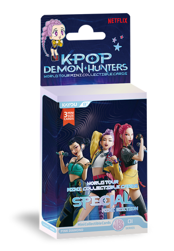 KPOP DEMON HUNTERS COLLECTIBLE CARDS SPECIAL MINI EDITION SERIES 1 (3/36/8)