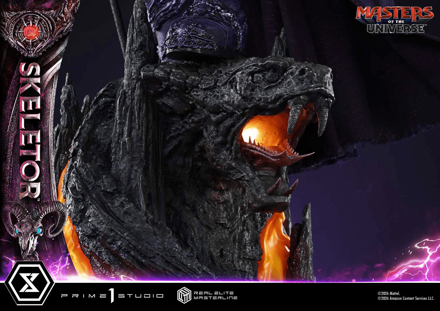 Real Elite Masterline Masters of the Universe (2026 Film) Skeletor Bonus Version