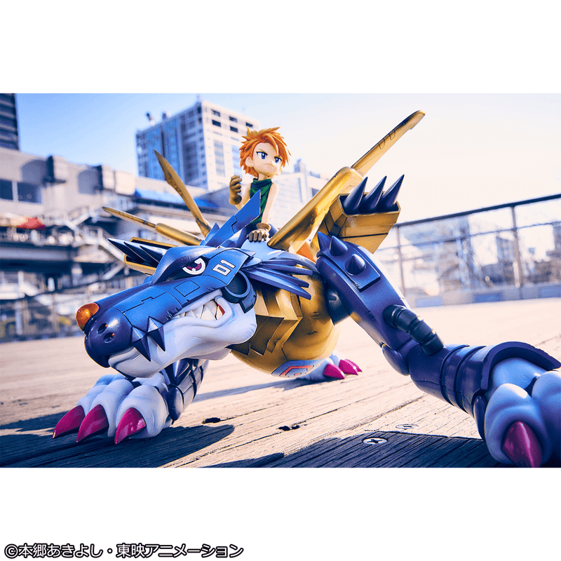 MegaHouse Precious G.E.M. Series Digimon Adventure Metal Garurumon & Ishida Yamato (Repeat) | 4535123843822