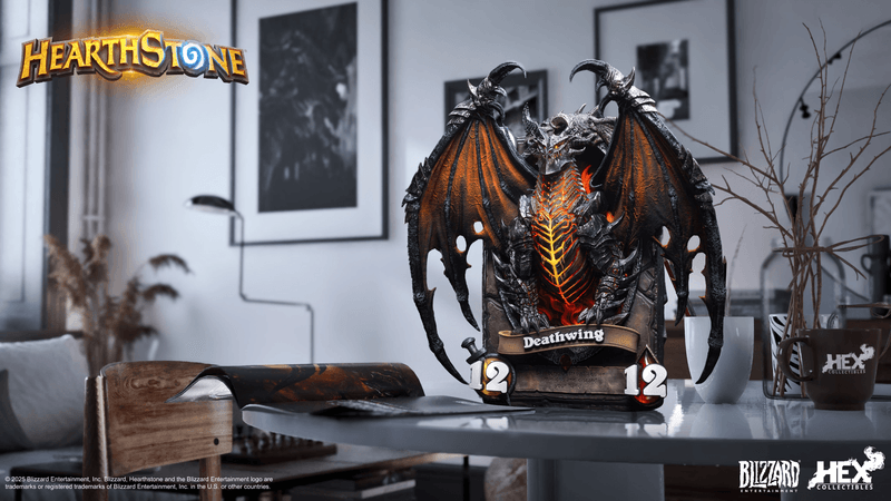 HEX Collectibles Blizzard Hearthstone® Deathwing Art Statue | 6978082551212