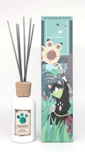GSI Creos Monster Hunter Reed Diffuser: Melynx ~The scent of a tomboyish expedition~ | 4973028734676
