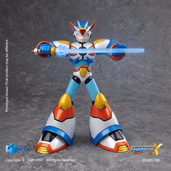 None Scale 5.8 Inch Mega Man X series X Max Armor Action Figure