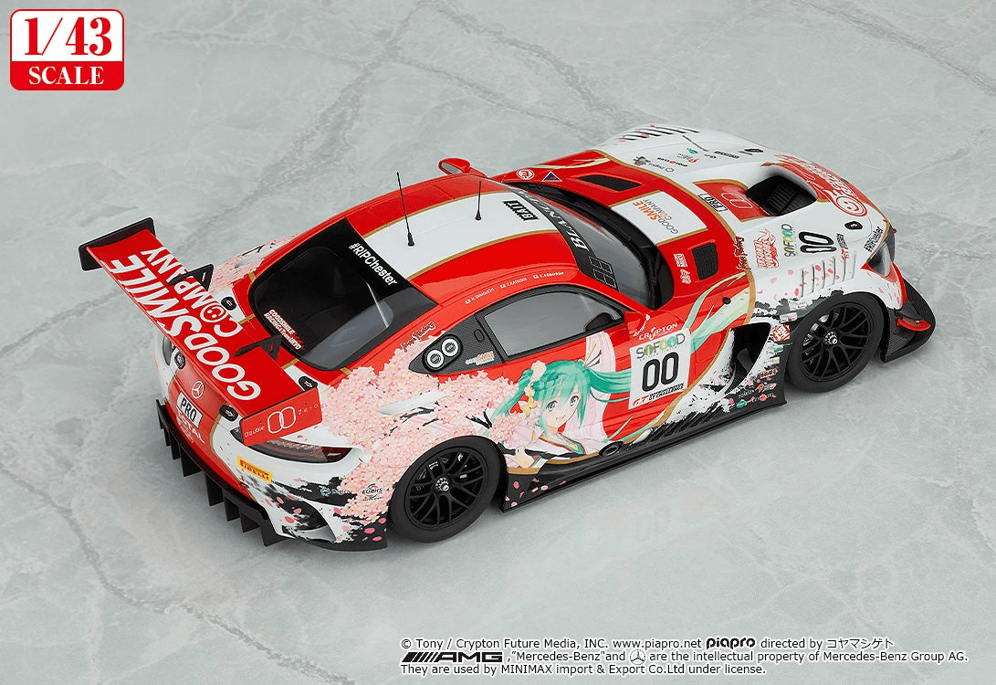 (Rerelease) 1/43 Good Smile Hatsune Miku AMG: 2017 SPA24H Ver.