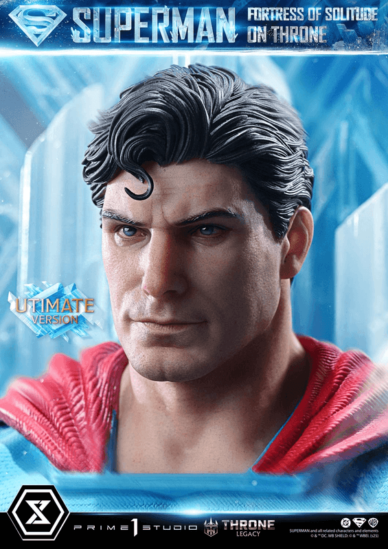 Prime 1 Studio Throne Legacy Superman (Comics) Superman Fortress of Solitude on Throne (Design by Gabriele Dell'Otto) Ultimate Bonus Version | 4582647122162