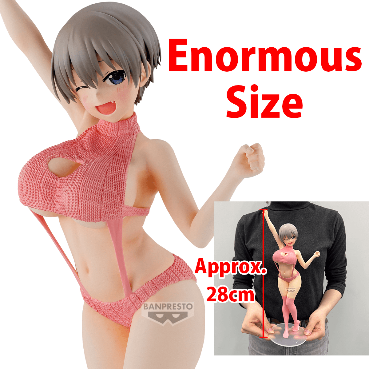 Uzaki-chan Wants to Hang Out! Eternal Romance Hana Uzaki Sweater Swimsuit ver. | 4573102712899