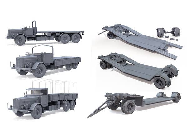 Das Werk 1/35 Faun L900 incl. Sd.Ah.115 | 4260191520978