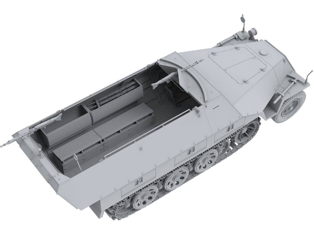 Das Werk 1/16 Sd.Kfz.251/1 Ausf.D, Tank (100% New Molds) | 4260191520510