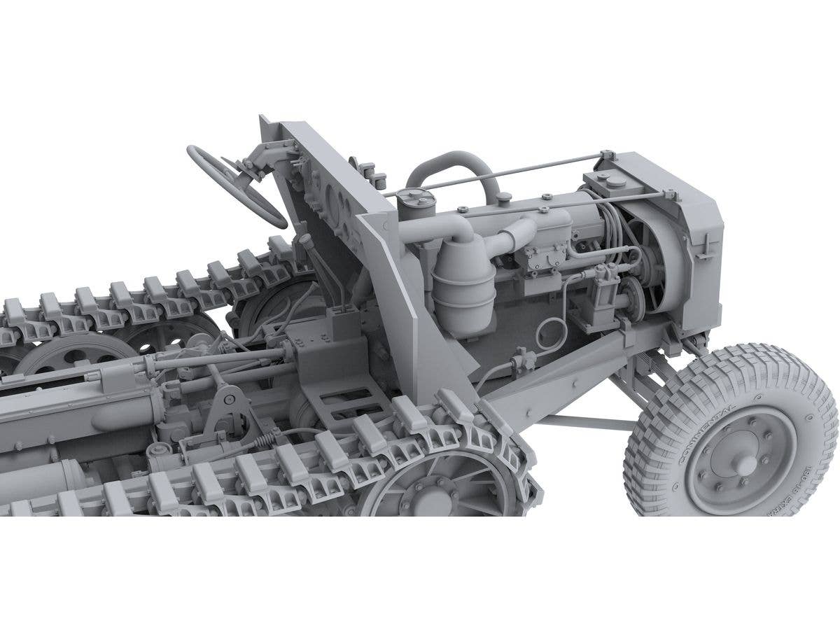 Das Werk 1/16 Sd.Kfz.251/1 Ausf.D, Tank (100% New Molds) | 4260191520510