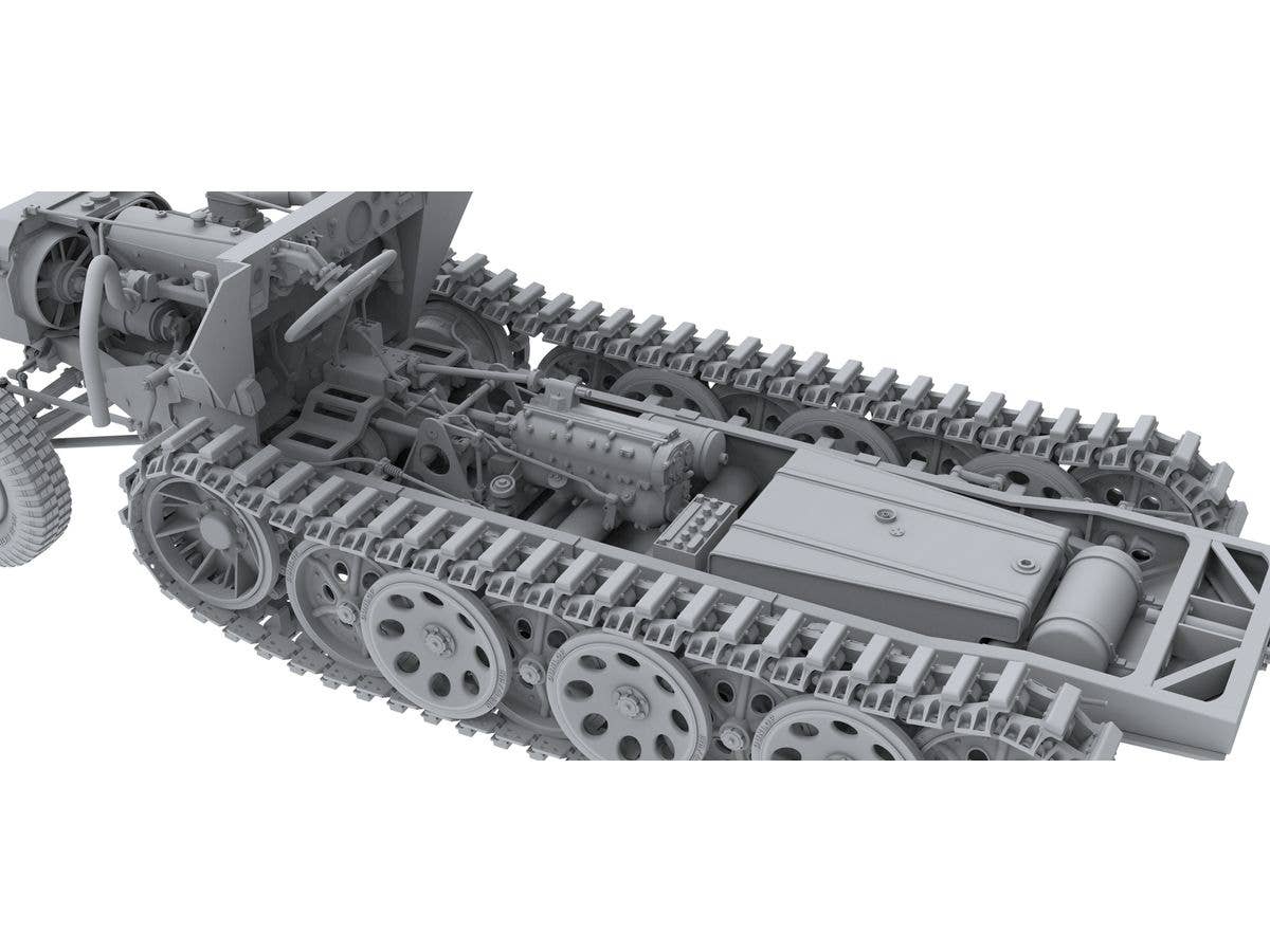 Das Werk 1/16 Sd.Kfz.251/1 Ausf.D, Tank (100% New Molds) | 4260191520510