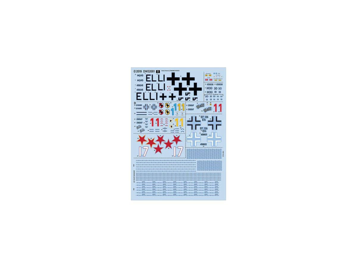 Das Werk 1/32 Ju EF-126 "Elli"/ EF-127 "Walli" | 4260191520503
