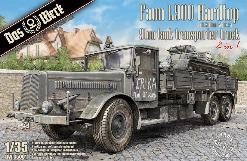 Das Werk 1/35 Faun L900 Hardtop | 4260191520992