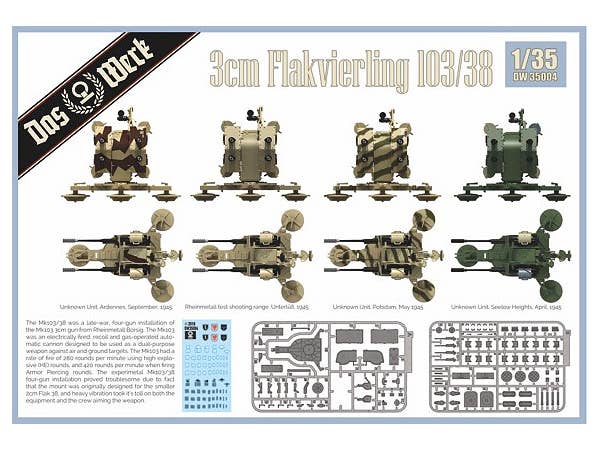 Das Werk 1/35 3cm Flakvierling 103/38 | 4260191520961