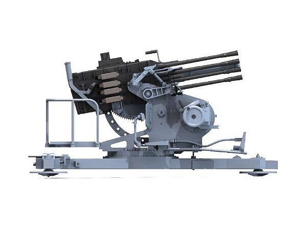 Das Werk 1/35 2cm Salvenmaschinenkanone SMK 18 Typ-2 | 4260191520954