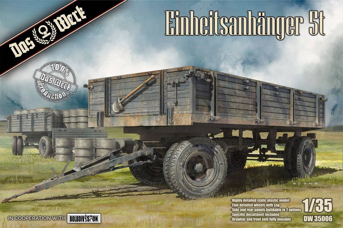 Das Werk 1/35 Einheitsanhanger 5t | 4260191520947
