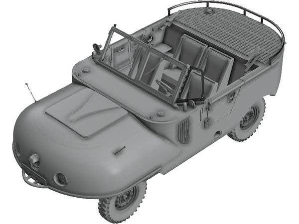 Das Werk 1/35 Schwimmwagen Trippel SG 6/38, Vehical | 4260191520886