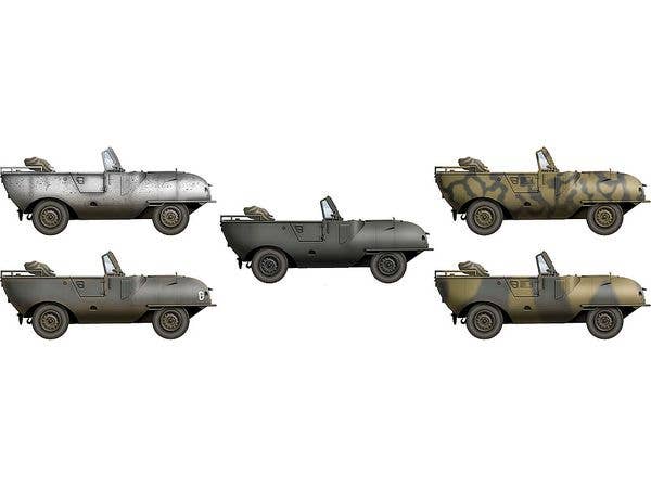Das Werk 1/35 Schwimmwagen Trippel SG 6/38, Vehical | 4260191520886