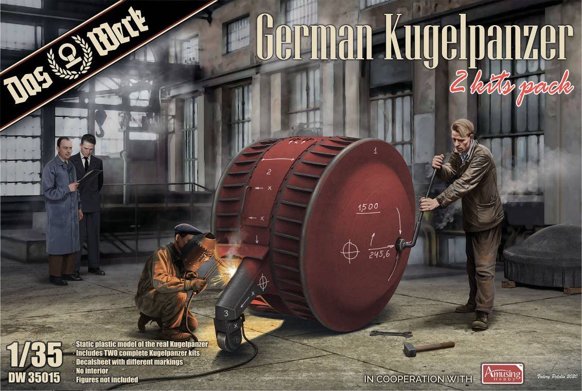 Das Werk 1/35 German Kugelpanzer double pack 2 pcs | 4260191520855