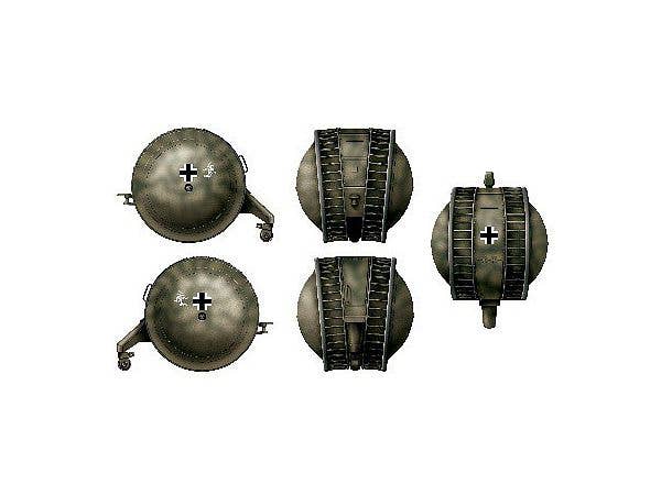 Das Werk 1/35 German Kugelpanzer double pack 2 pcs | 4260191520855
