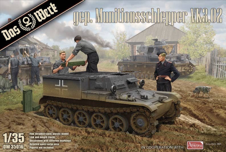 Das Werk 1/35 Gepanzerter Munitionsschlepper VK3.02 | 4260191520848