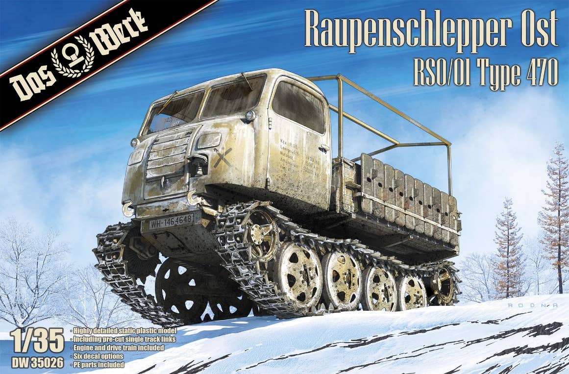 Das Werk 1/35 Raupenschlepper Ost - RSO /01 Type 470 | 4260191520749