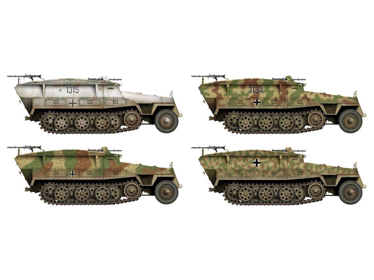 Das Werk 1/35 Mtl.Pi.Pzwg. Sd.Kfz.251/7 Ausf.D (2 in 1) | 4260191520701