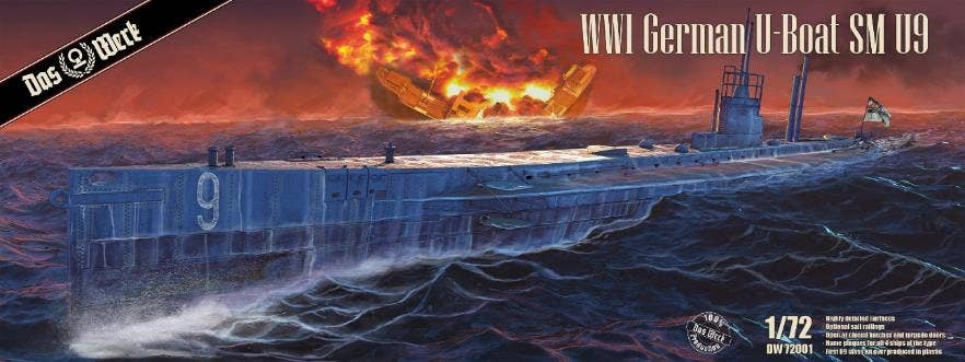 Das Werk 1/72 S.M. U-Boat 9 | 4260191520602
