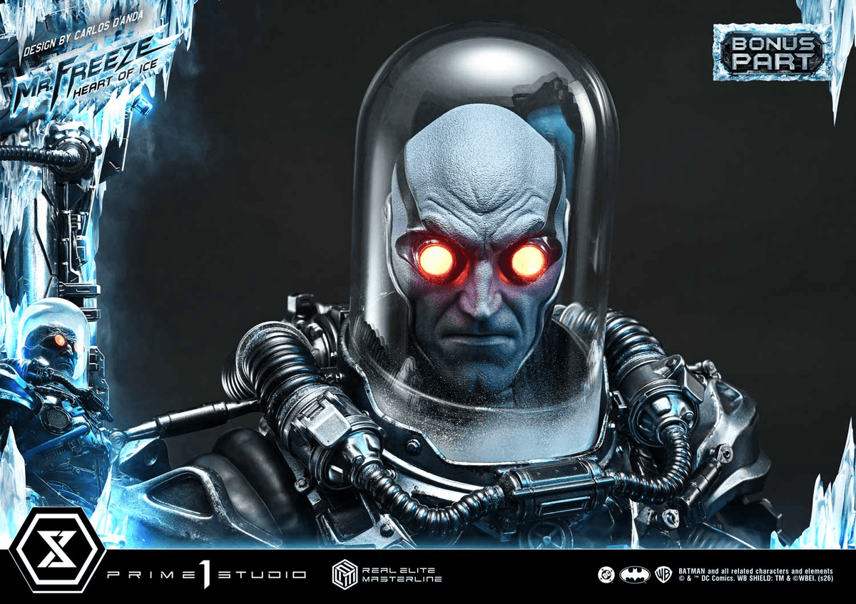 Real Elite Masterline Batman (Comics) Mr. Freeze Heart of Ice (Design by Carlos D'Anda) DX Bonus Version