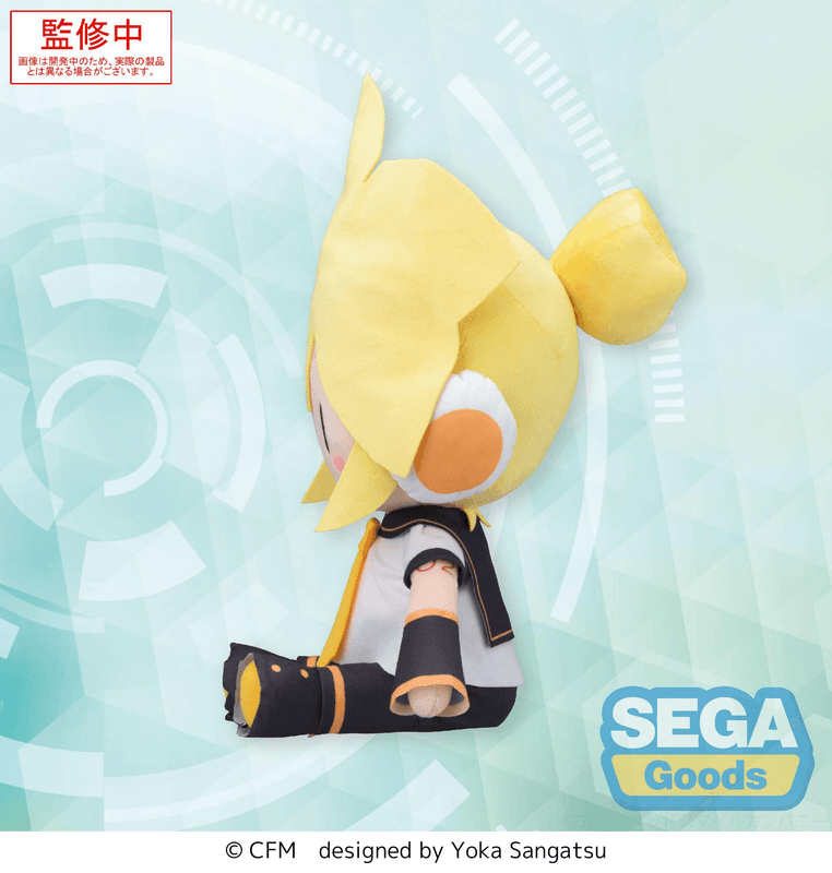 SEGA fuwa petit Hatsune Miku Series MEJ Plush Kagamine Len (Rerelease) | 4582733457963