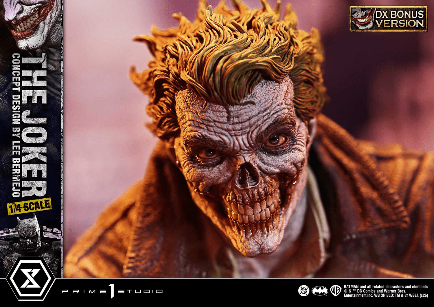 Ultimate Premium Masterline Batman (Comics) The Joker (Concept Design by Lee Bermejo) DX Bonus Version | 4582647124173