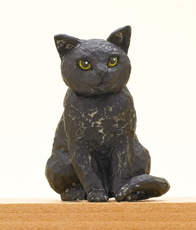 AIP mio hashimoto Cat sculpture (Box of 12) | 4580045301455