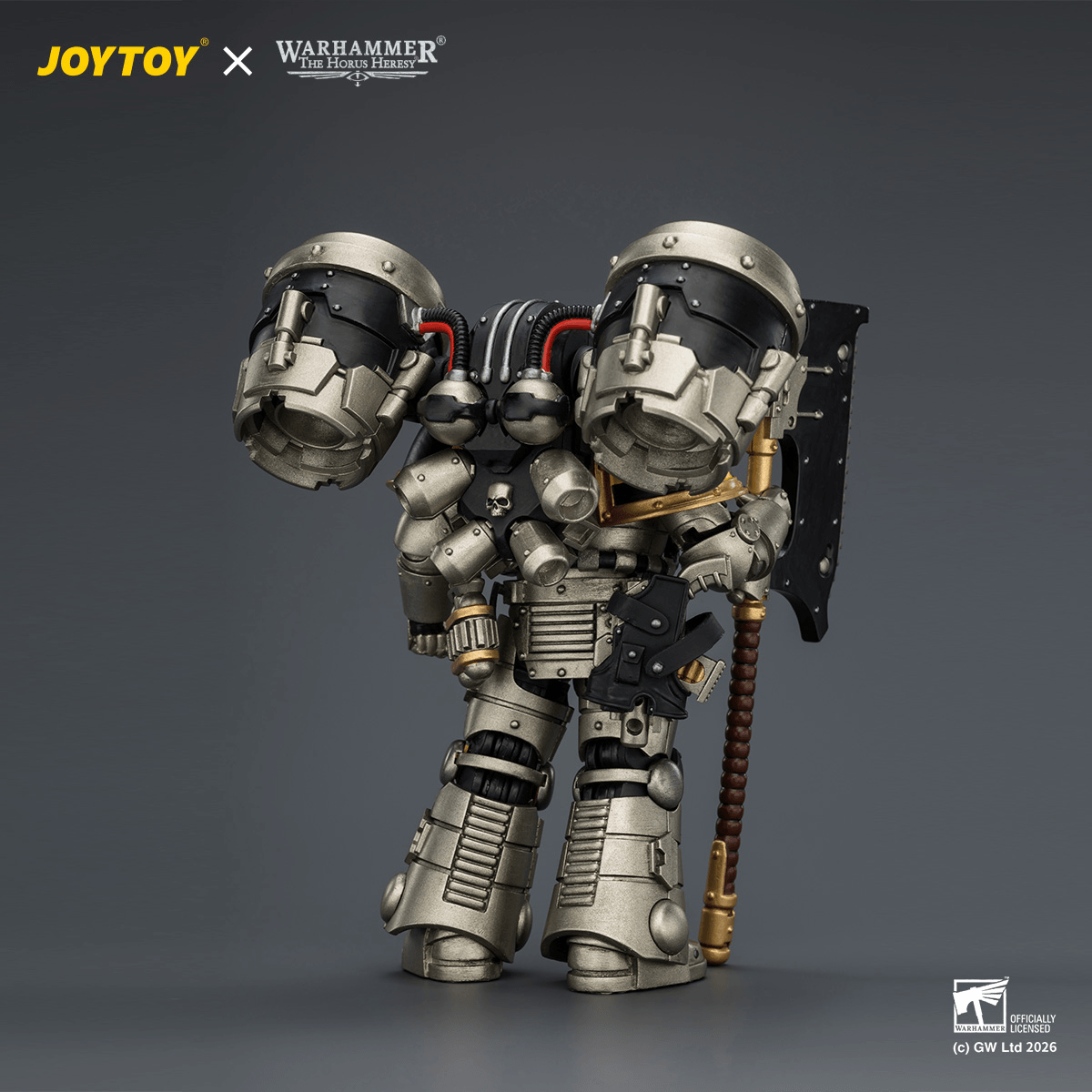 Iron Warriors MkII Assault Legionary2 with Bolt pistol & Heavy chain axe | 6927054404506