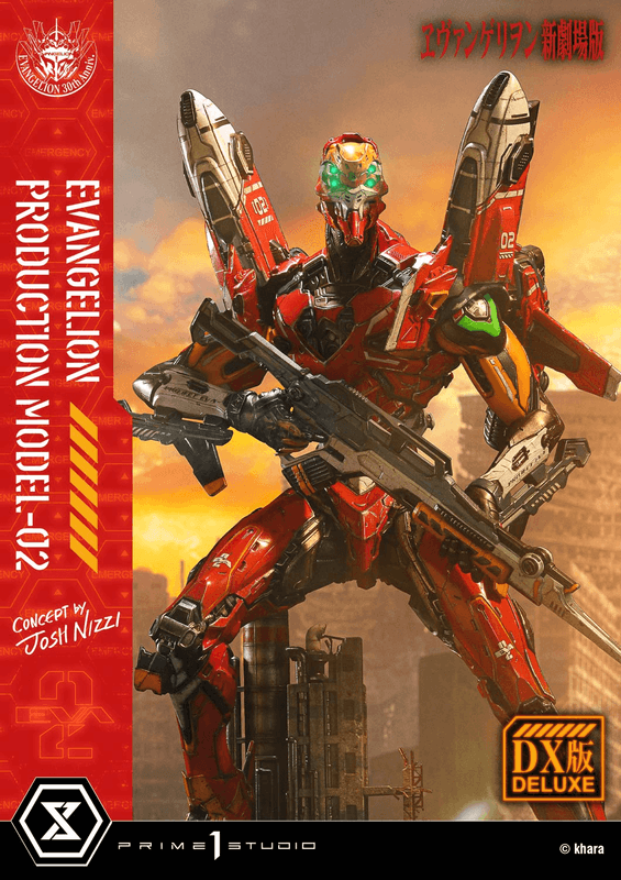 Prime 1 Studio Ultimate Diorama Masterline Evangelion Evangelion Production Model-02 (Concept by Josh Nizzi) Deluxe Version | 4582647122094