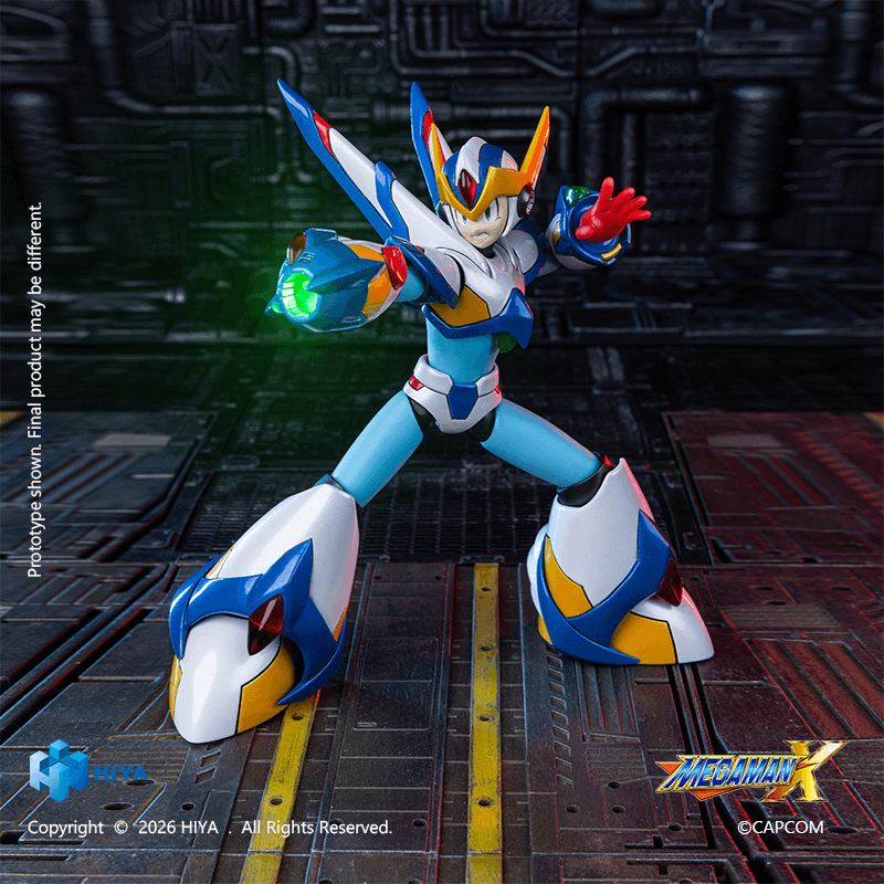 None Scale 6 Inch Mega Man X series X Falcon Armor Version Action Figure | 6957534205507