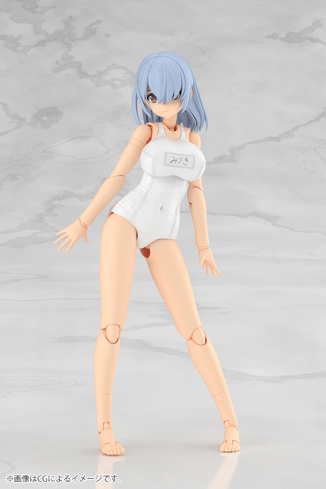 FRAME ARMS GIRL MIZUKI School Swimsuits White Ver.
