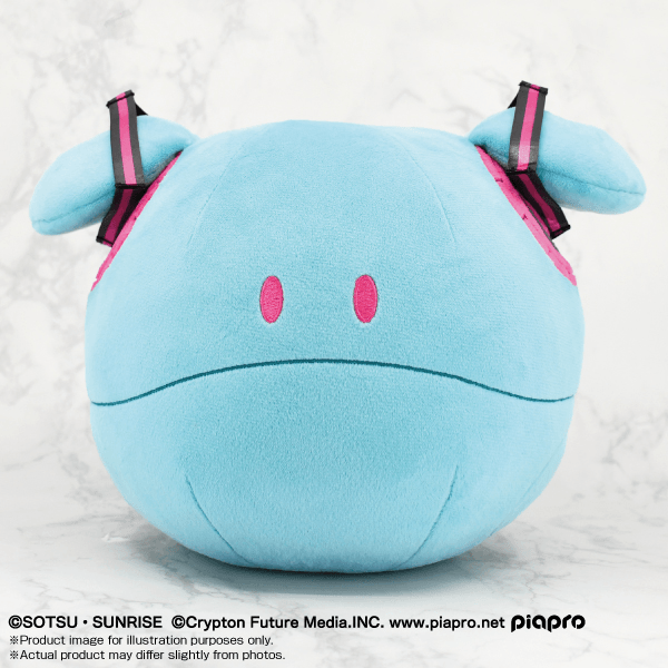 Miku Haro "Gundam x Hatsune Miku" Bandai Namco Nui Plush | 4571617931842