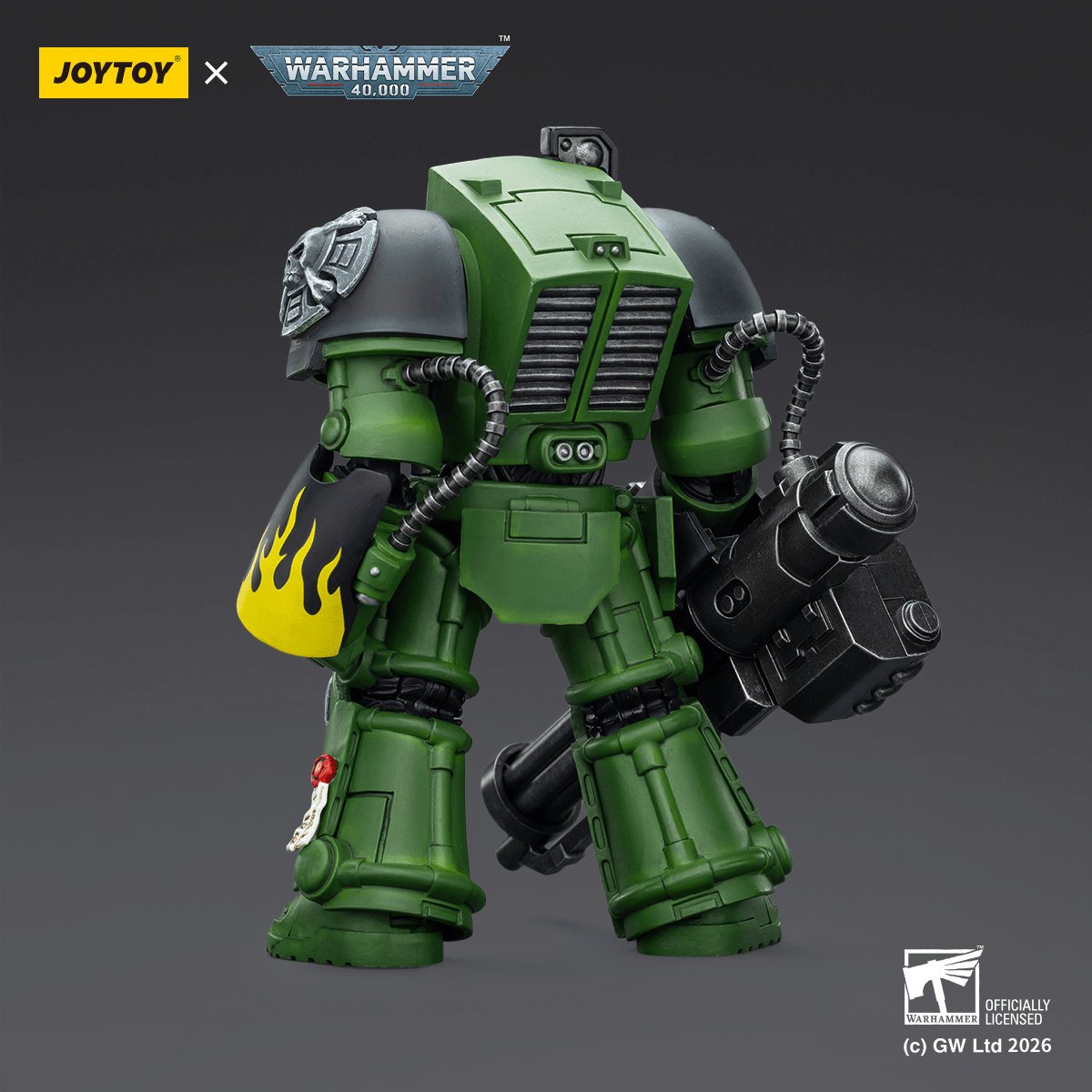 Salamanders Terminator 3 with Power Fist and Assault Cannon | 6927054403233