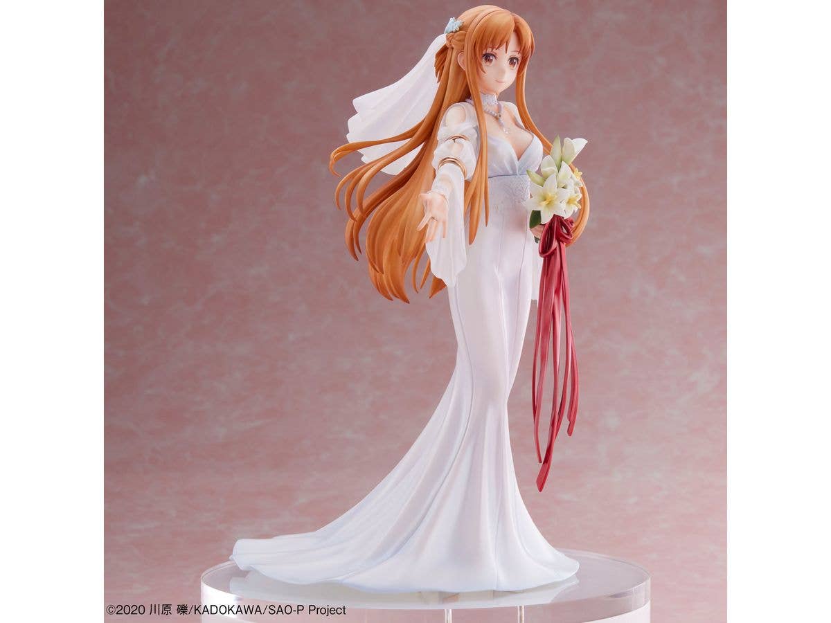 Design COCO Sword Art Online Asuna Wedding Ver. 1/7 Complete Figure | 4595643112198