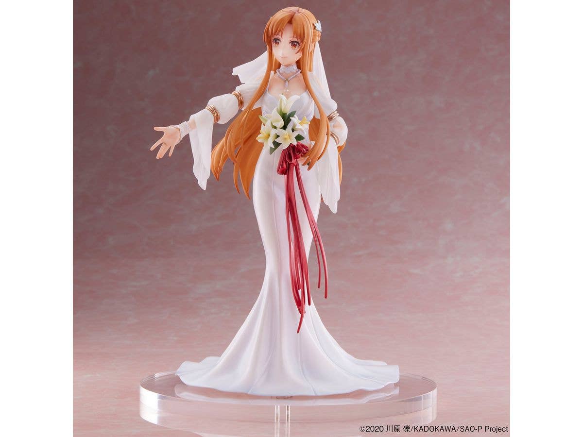 Design COCO Sword Art Online Asuna Wedding Ver. 1/7 Complete Figure | 4595643112198