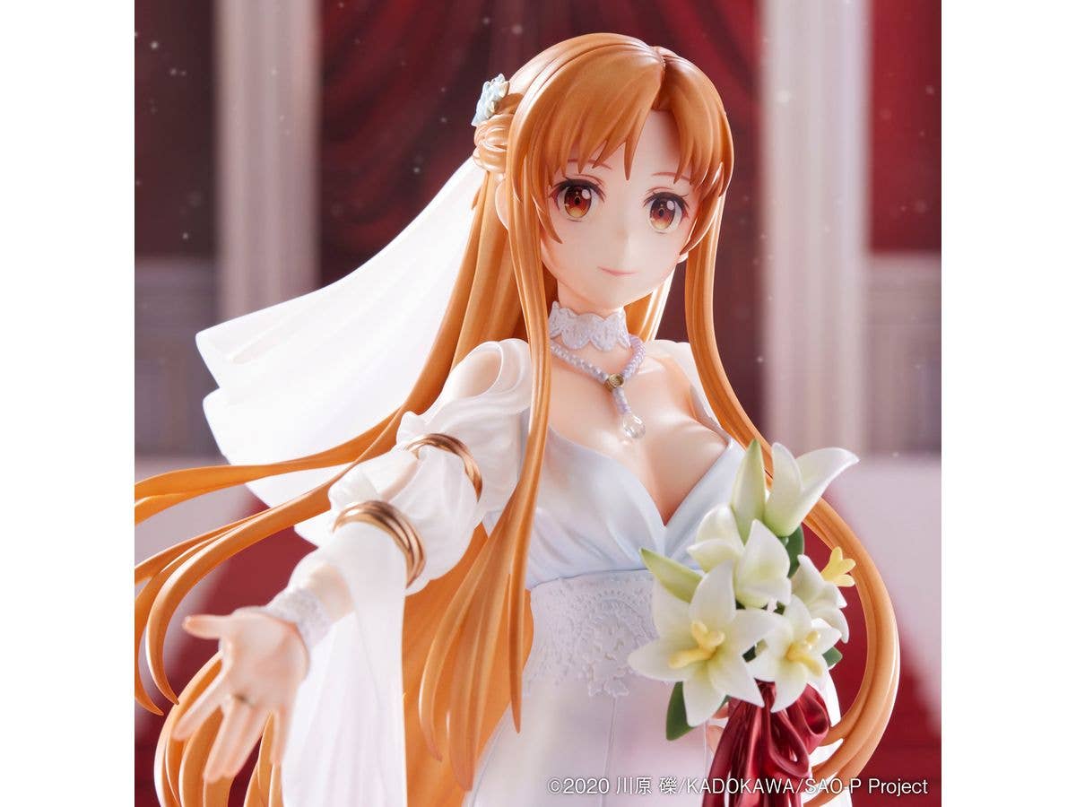 Design COCO Sword Art Online Asuna Wedding Ver. 1/7 Complete Figure | 4595643112198