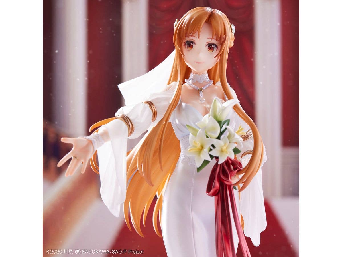 Design COCO Sword Art Online Asuna Wedding Ver. 1/7 Complete Figure | 4595643112198