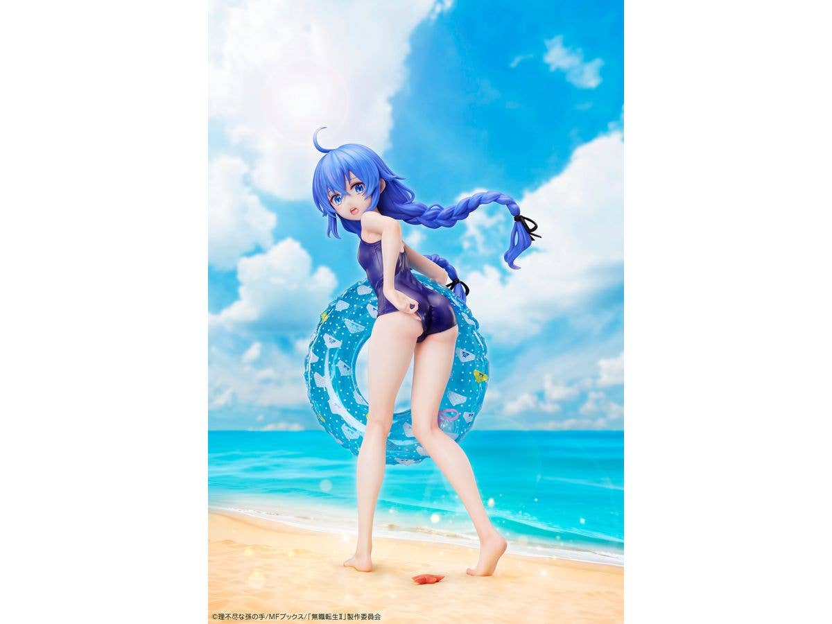 Design COCO Mushoku Tensei: Jobless Reincarnation Ⅱ Roxy Migurudia -navy blue swimsuit- 1/7 Complete Figure | 4595643112297